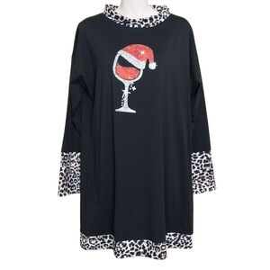 🔵BOGO FREE🔵 Exclusive Christmas Dress Holiday Santa Sz L